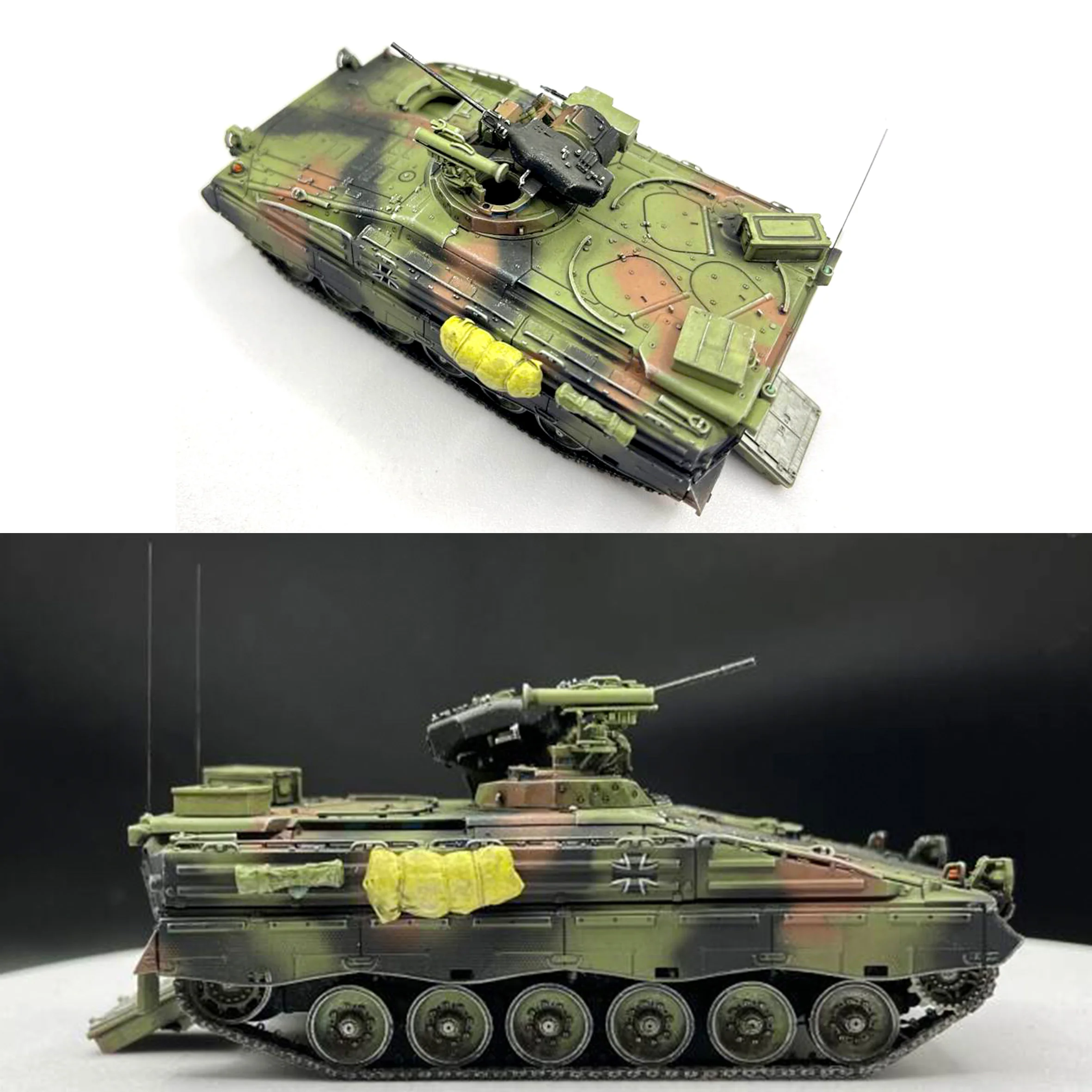 1/72 AM German A3/A5 Weasel Armored Infantry Fighting Vehicle Model (Internal Structure) Static finished product model