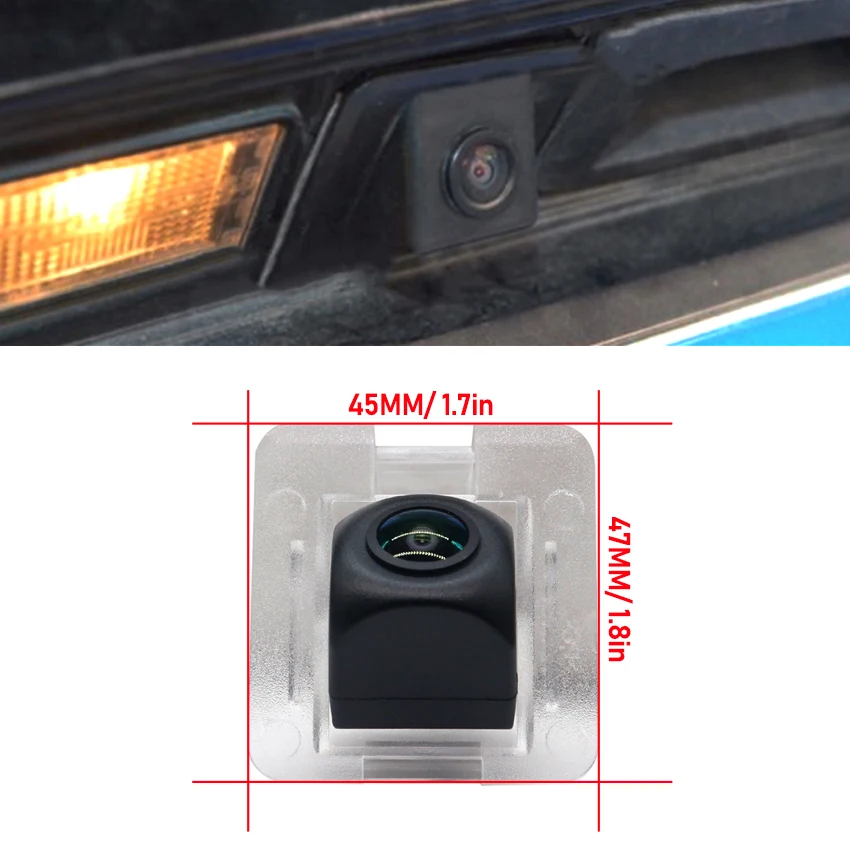 

Камера заднего вида с объективом типа «рыбий глаз» Full HD CCD, водонепроницаемая, для Mercedes Benz GLK 350 300 250 220 320 AMG 2009~2012, камера заднего хода