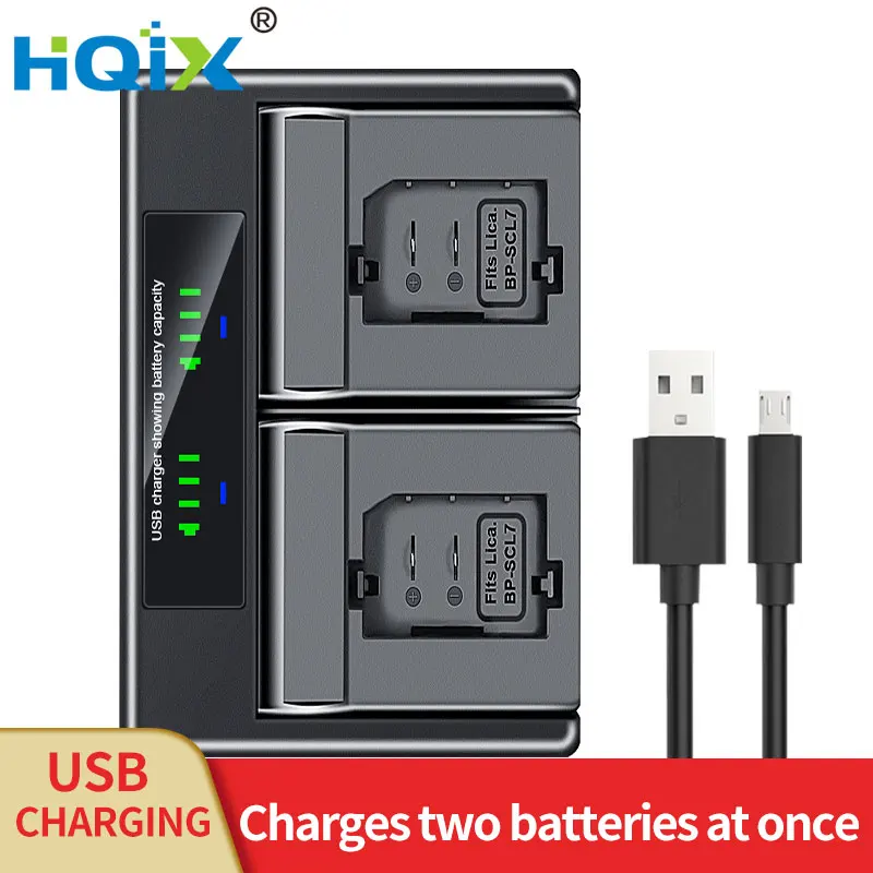 

HQIX for Leica M11 Camera BP-SCL7 Battery Dual Charger