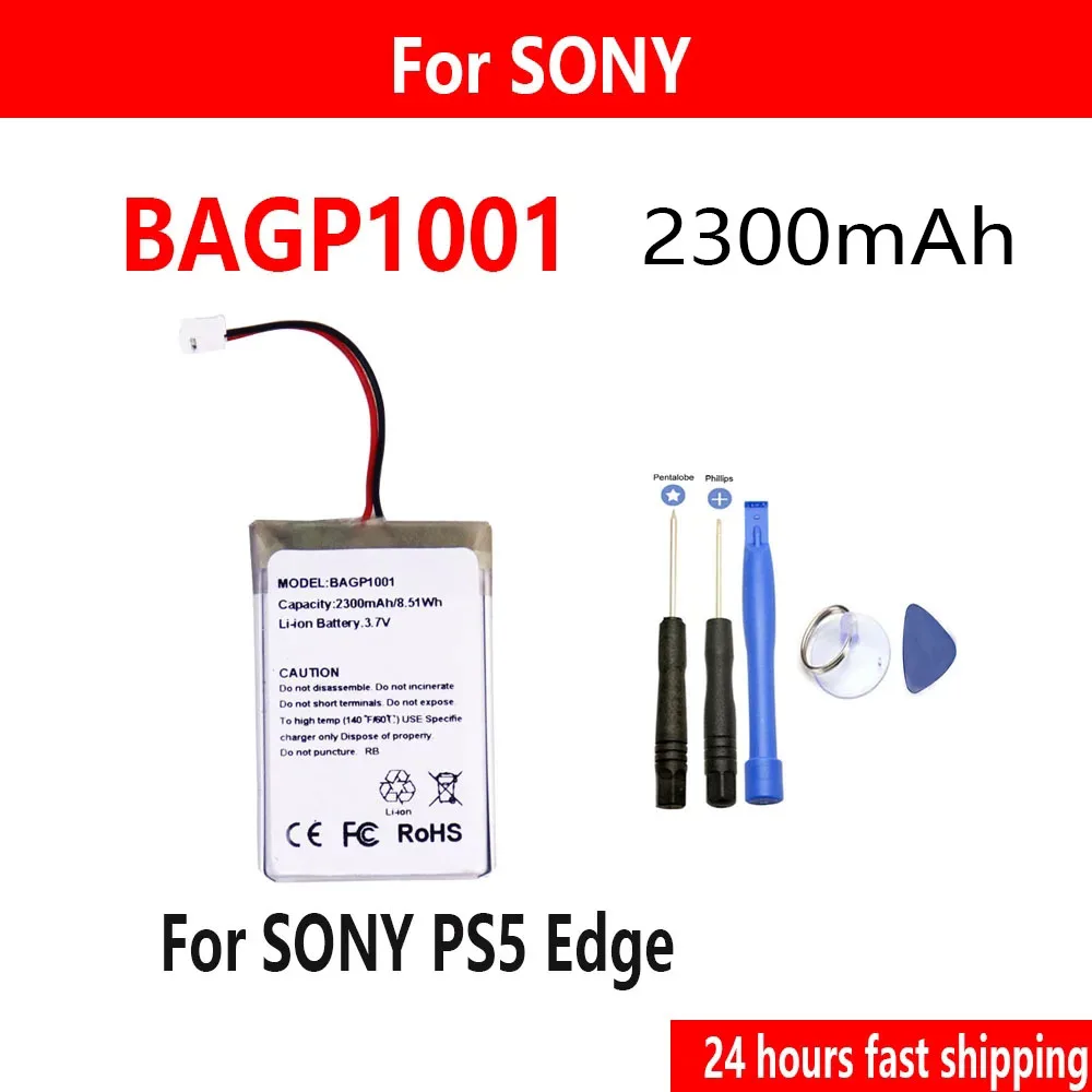 Batería ISUNOO Perfine BAGP1001 DualSense Edge para SONY PS5 Edge; Baterías para Playstation 5 Edge NO para PS5 2300mAh