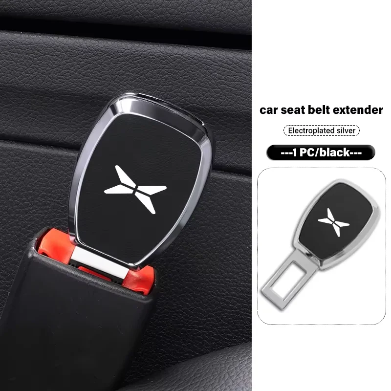 

Leather Car Seat Belt Extender Buckle for Xpeng P7+ M03 G6 G9 X9 G7, Metal Safety Belt Extension Clip Plug Alarm Canceler