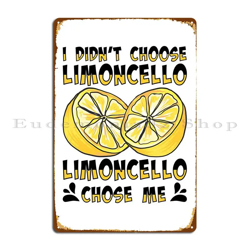 Italian Limoncello Lover Metal Sign Bar Cave Plaques Personalized Party PaintingTin Sign Poster