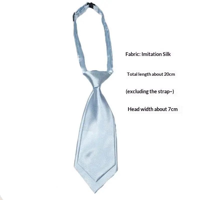 Modische 20CM Damen-Krawatte Britische Doppellagige Krawatte Verstellbare Neuartige Kinder-Halsbekleidung – Detail 4