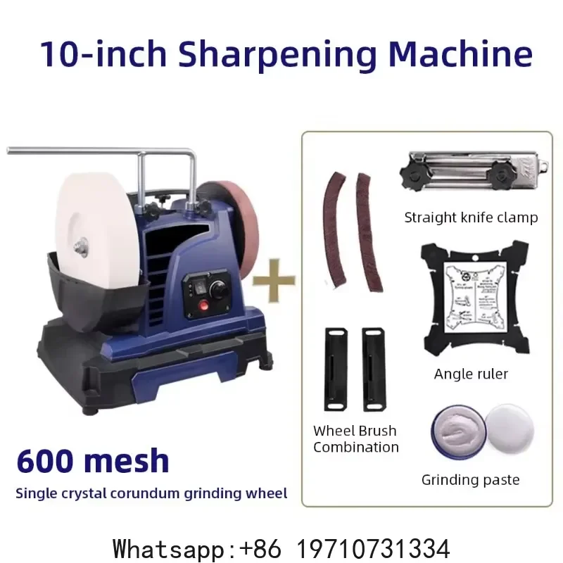 for Electric Sander 220V Water Cooled Knife Sharpener Desktop Home Sharpening Stone Tool Wet Grinding System Professional