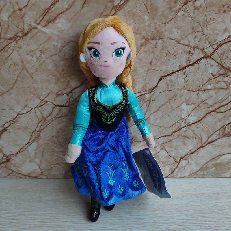 Original Disney Frozen2 Elsa&Anna Plush Toy Stuffed Dolls