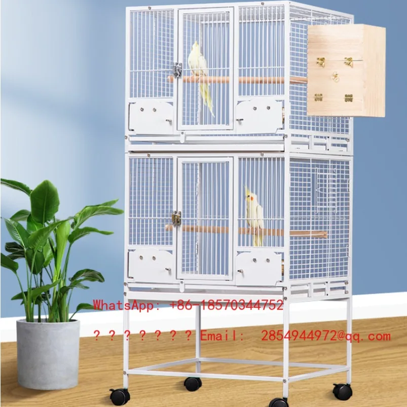 2026    Pigeon Large Birdcage Feeder Outdoor Buji Breeding Box Birdcage Parrot Rack