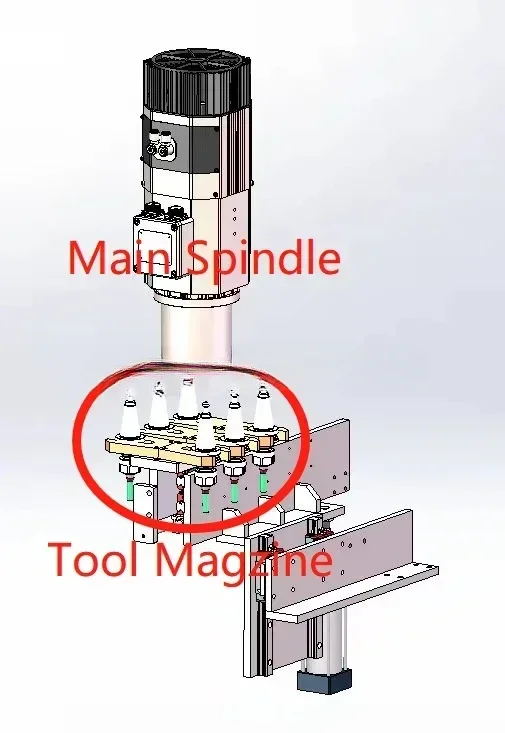 New Woodworking Multi Boring 6 Sides Drilling Slotting Machine