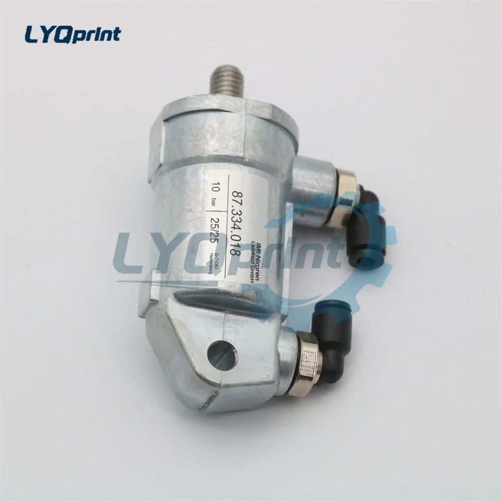 

6-компонентный 87.334.018/01 Пневматический цилиндр D25 H20 DWXL105, воздушный цилиндр, новые детали для офсетной печатной машины с воздушным поршнем Heidelberg