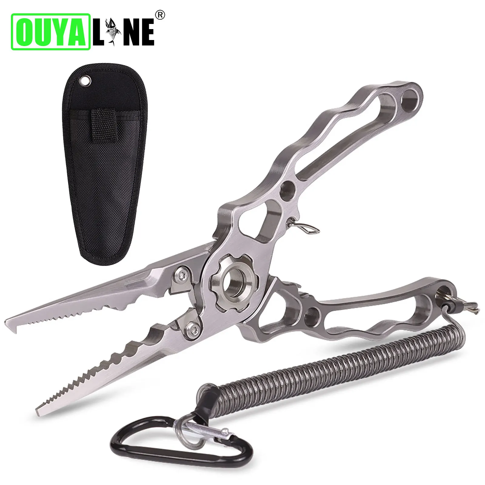 

Multifunctional High Hardness Stainless Steel Fishing Pliers Accessories Scissors Line Cutter Hooks Remover Outdoor Fishing Tool