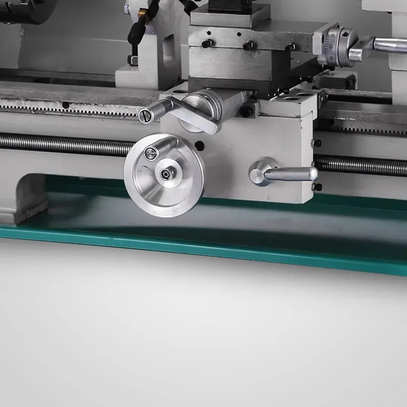 2026for Mini 8X16 Digital Benchtop Lathe Small Micro Horizontal Flat Machine Multipurpose Mini Metal Lathe 4