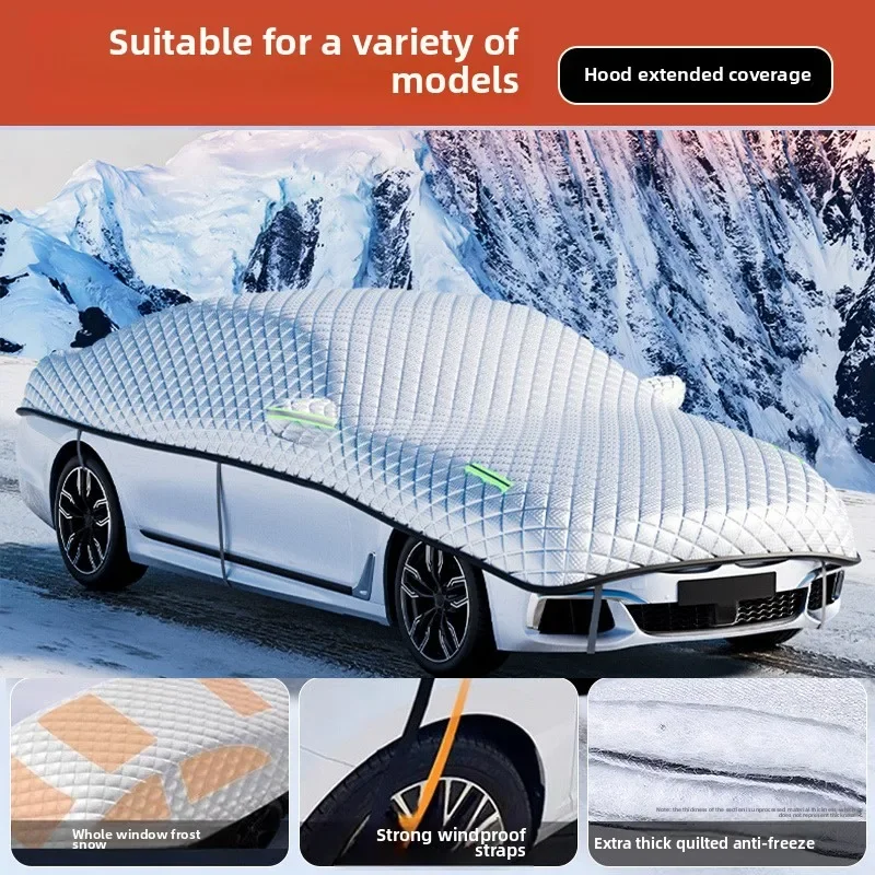 

Car Cover Waterproof All Weather for Automobiles Outdoor Full Cover Rain Sun UV Protection Universal