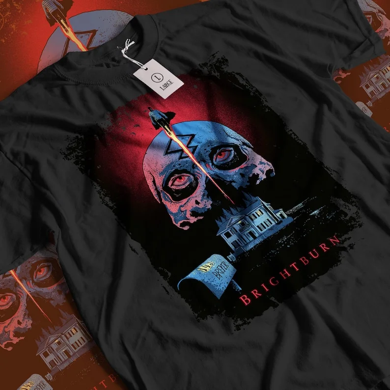 

Aesthetic Brightburn Vintage Movie Streetwear Graphic Unisex Short Sleeve T-Shirt