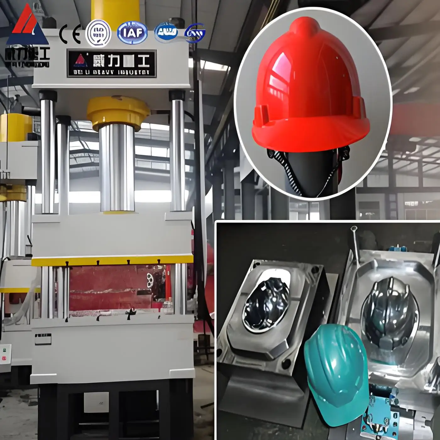 Factory Direct YW32 315Ton Hydraulic Press Machine - Crash Helmet Production Line for Construction Safety Gear Manufacturing