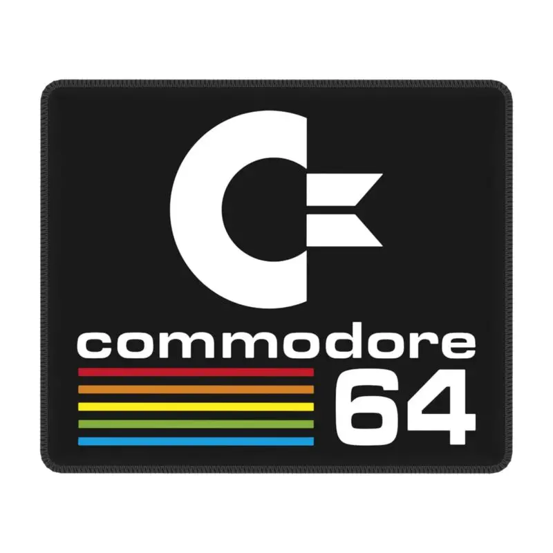 Commodore 64 Mouse Pad Anti-Slip Rubber Base Gamer Mousepad Accessories C64 Amiga Computer Office Desk Mat Decor Cover