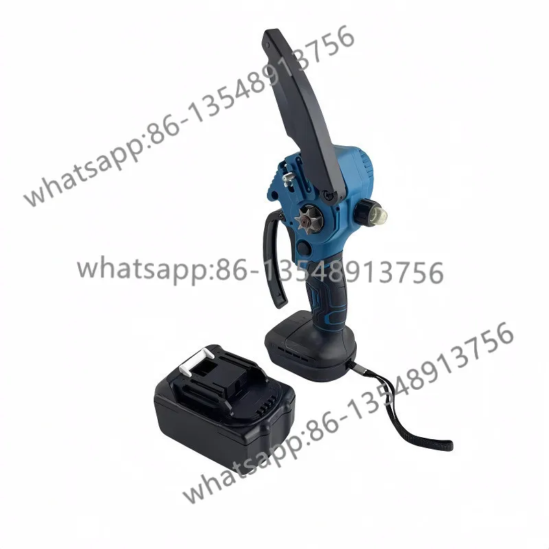 

Lithium battery single hand saw small household electric chain saw 4/6/8 inch/brushless