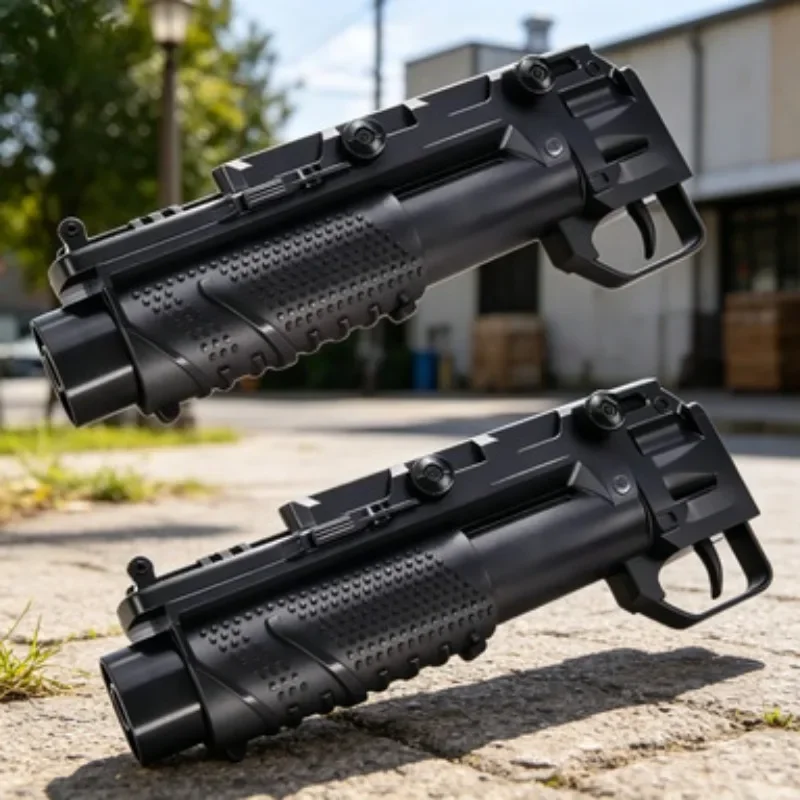 2026 Multiple Shooting Mode Parent Child Interactive Toy M416 Under Barrel Launcher EVA Sponge Soft Bullet Multi Fun Toy