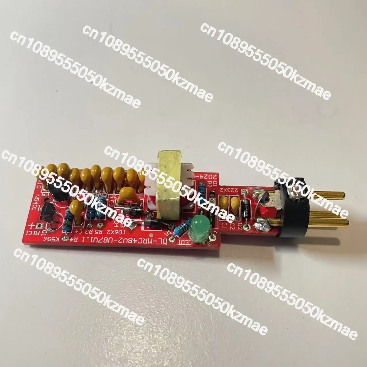 u87スタイルマイク回路基板：diyキット（トランスと赤色pcb付き）組み立て-アップグレード-修理用