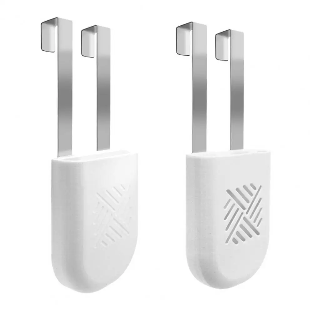 Toilet Tank Cleaning Tablet Holder Hanging Toilet Bowl Cleaner Carrier Bracket Stainless Steel Hook Bathroom