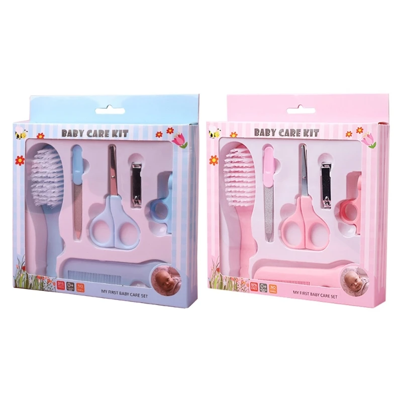 

Набор для ухода за безопасностью с щеточкой-гребешком для назального зажима для новорожденных