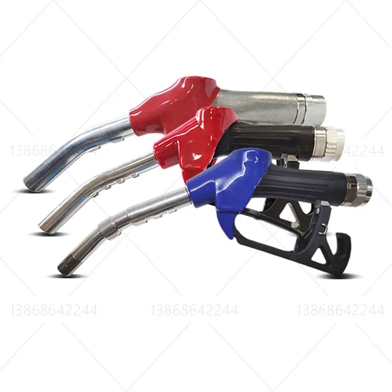 ZVA-80 Fuel Gun Self Sealing Diesel Gun Gasoline Universal with Rotary Joint Automatic Jumping Gun Flowmeter