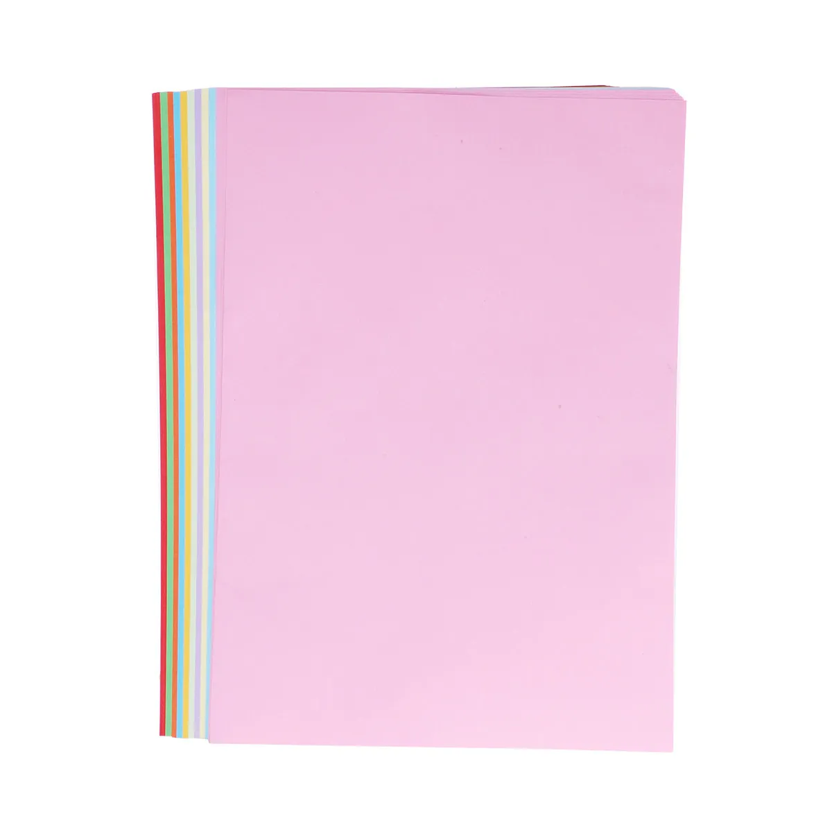 100Pcs Hand Craft Sheets Vibrant Colored Paper for Origami Folding DIY Decoration Art Making Creative Learning Development Fine