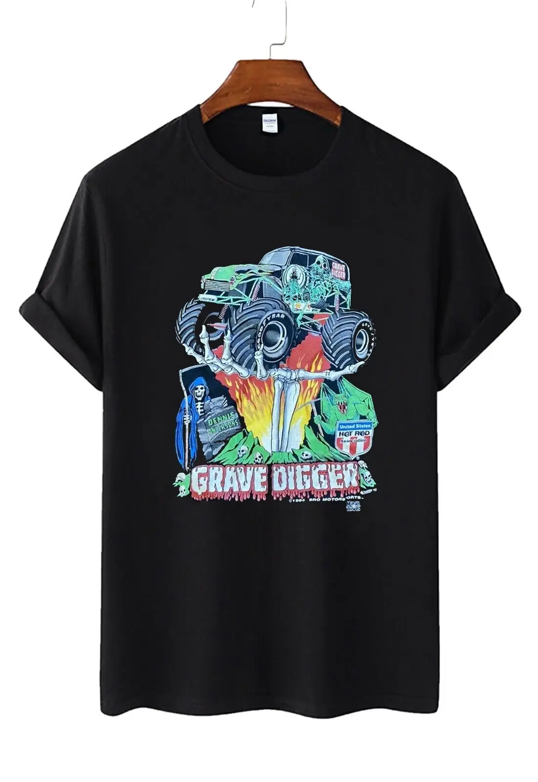 Gravedigger Monster Jam T Shirt