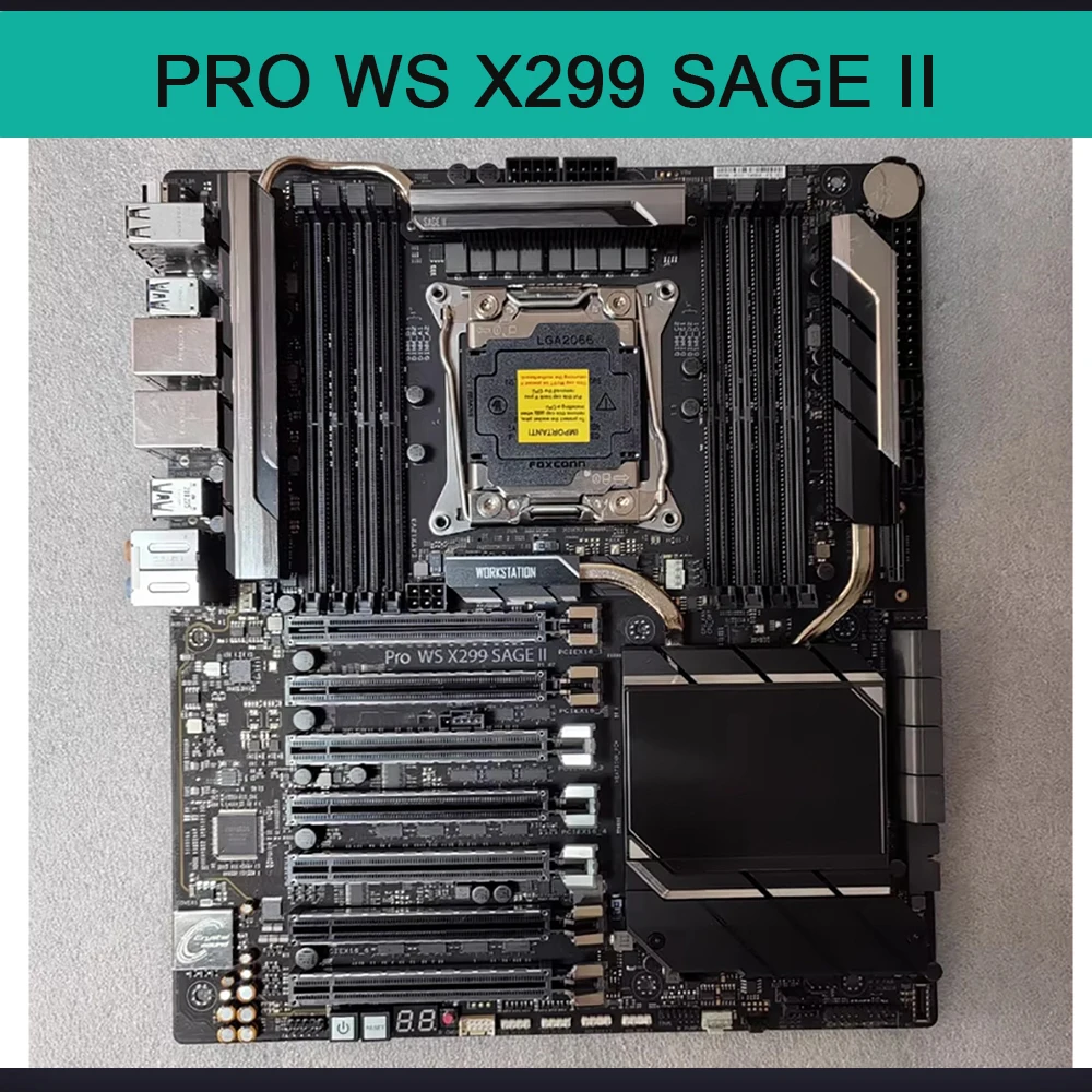 

For A-s-u-s Workstation Motherboard PRO WS X299 SAGE II