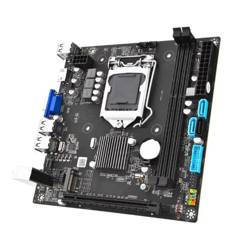 H81 Desktop Computer Main Board DDR3 Memory 1150 Pins 4th Generation I3i5CPU Support M.2 Solid State