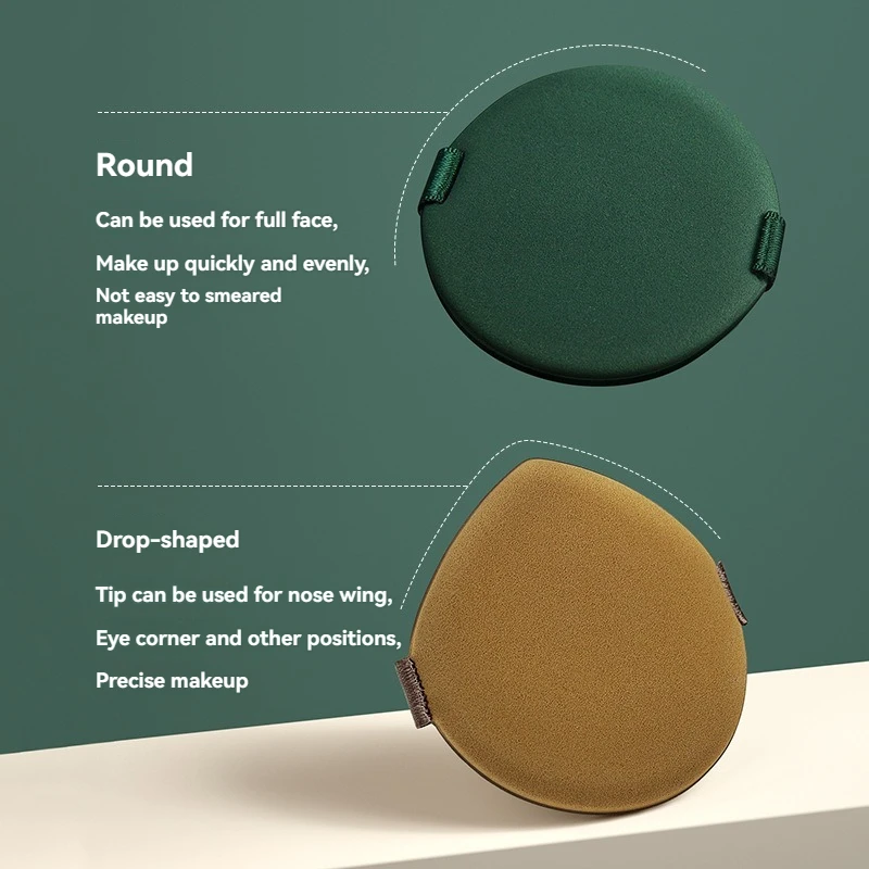 Puder z poduszką powietrzną Paps Beautiful Makeup Egg Poor Wet on Both Mask, Egg Yolk Pattoo Pineapple Pie Wishing Double Makeup Puff