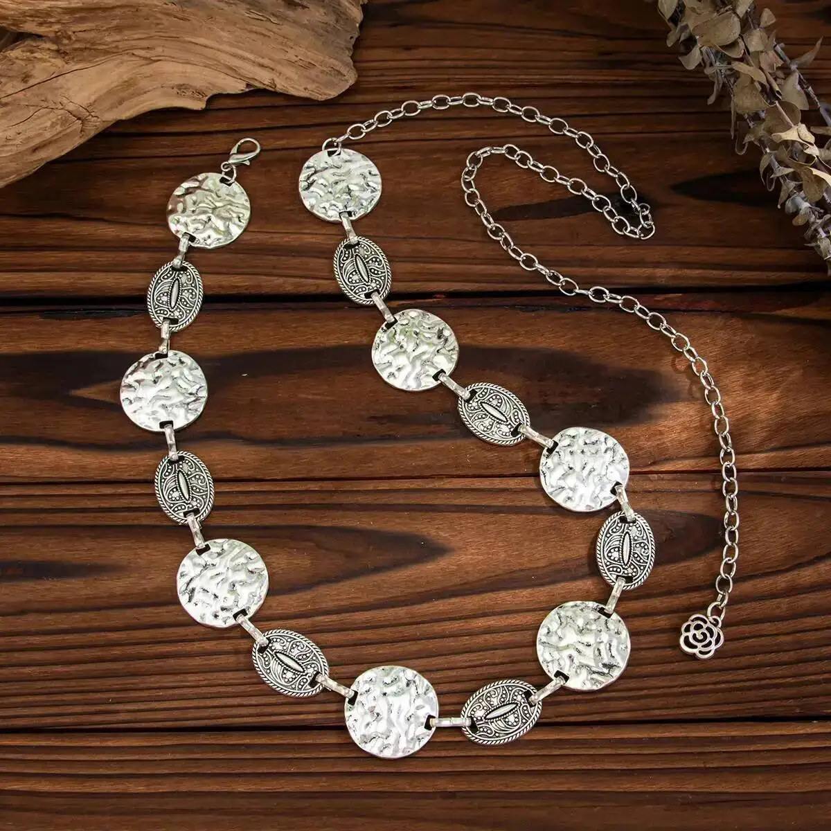 

Lacteo 2 Styles Creative Vintage Oval Round Belly Waist Chain for Women Fashion Ethnic Sexy Dress Skirt Accessories Body Jewelry