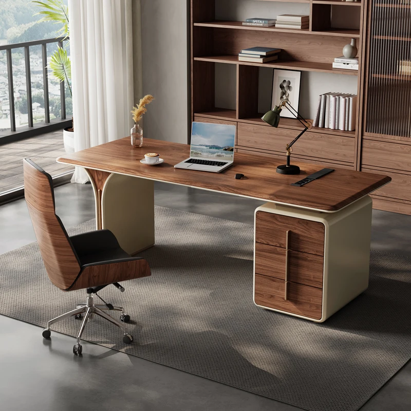 

Modern Organizer Executive Desk Storage Manager Asthetic Designer Office Desks Shelf Drawers Storage Mesa Escritorio Home Office