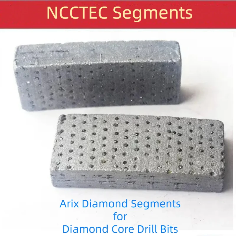 [Arix Segments] Ordered Arranged Diamond Sharp Fast Teeth Tooth Tip Heads for Reinforced Concrete Diamond Core Drill Bits Holes