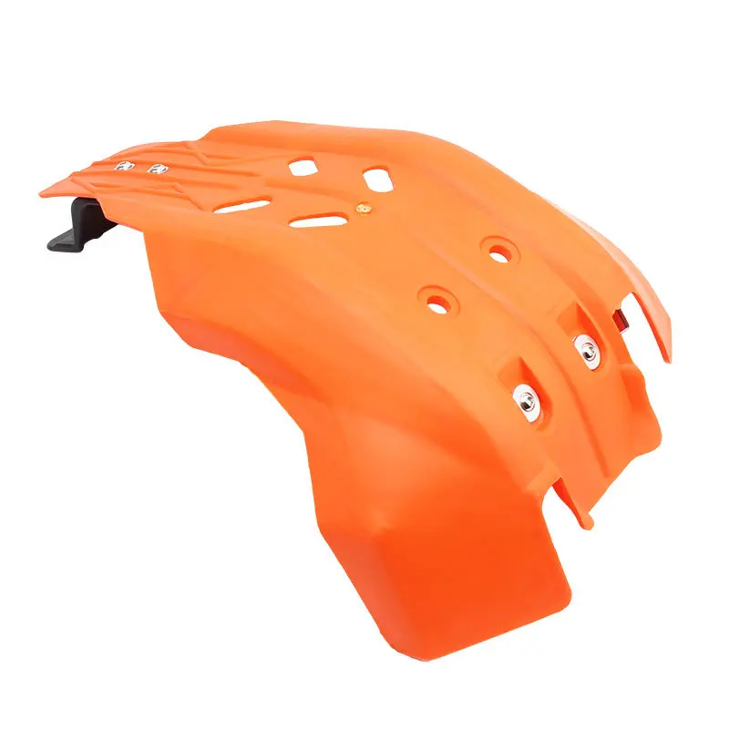 Black Engine Bottom Board Protector Pit Dirt Bike Motorcycle Engine Frame Plastic Protect Cover For KTM 250 EXC-F 2017-2021