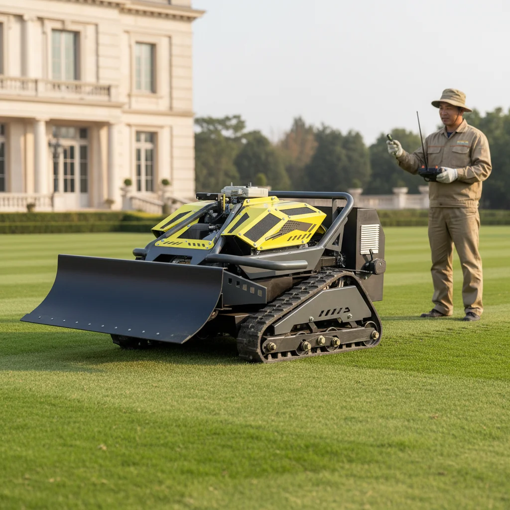 

200cc 60L Heavy-Duty Lawn Mower Cordless Remote Control Adjustable Cutting Height Extended Battery Life