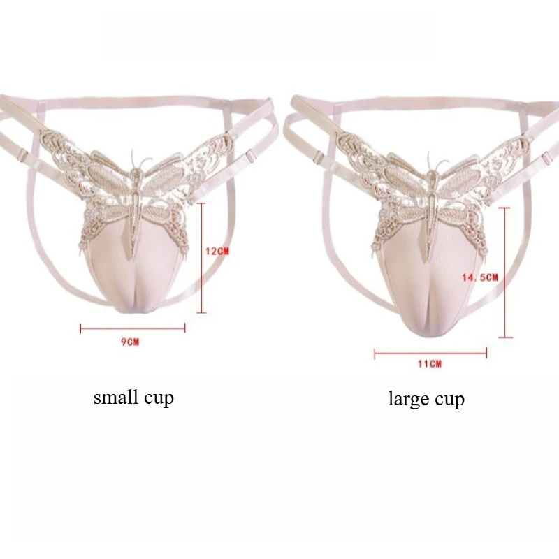 ملابس داخلية سيسي للرجال المثليين تحاكي سراويل داخلية منخفضة الارتفاع على شكل حرف T من الخلف ملابس داخلية بمقدمة الجمل ملابس داخلية متقاطعة وإخفاء ملابس داخلية Gaff #4