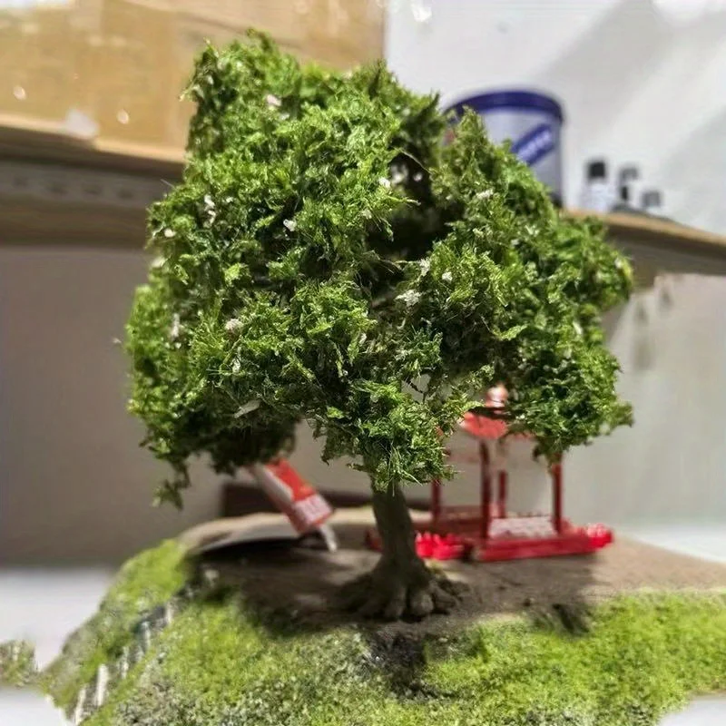 1pc Model Tree, Miniature Sand Table Architectural Model Ornament, DIY Micro Landscape Decorative Tree, Decorative Ornament