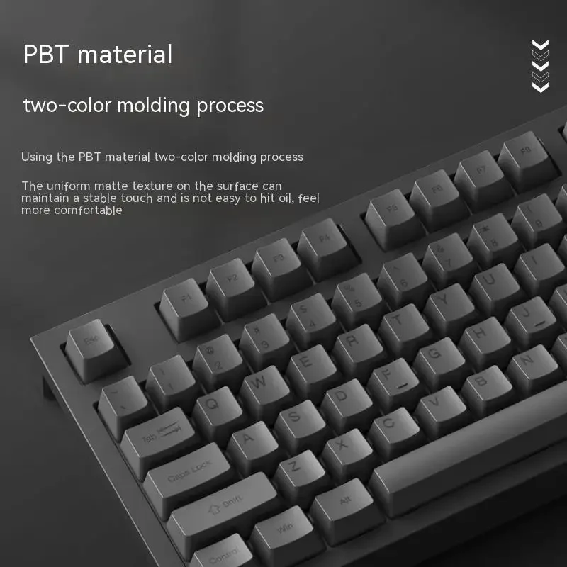 Imagem -01 - Teclado Mecânico com Fio Luminoso Luz Rgb 104 Teclas Tamanho Grande E-sports Jogos N-key Rollover Escritório Monsgeek-mk104 teclado mecanico com fio luminoso luz rgb 104 teclas tamanho grande e sports jogos n key rollover escritorio monsgeek mk104 01