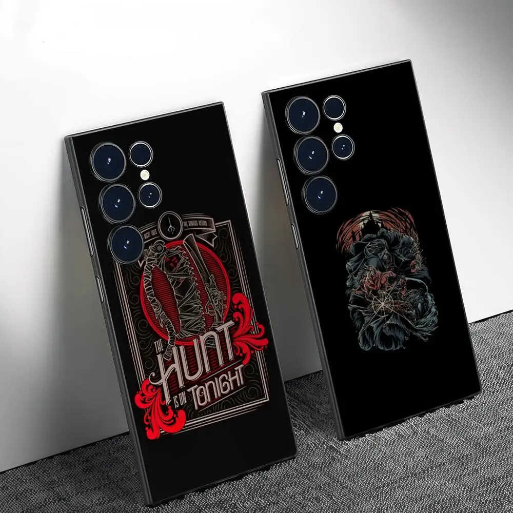 B-Bloodborne Phone Case For Samsung Galaxy S26 S25 S24 S22 S23 Ultra S21 S20 Plus Frosted Full Soft Case