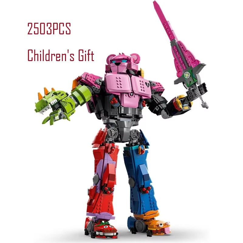 Nuovo prodotto 77078 Leader meccanico Capitano Building Block Toy Series Puzzle Modello di assemblaggio Regalo di compleanno per bambini 2503 pezzi