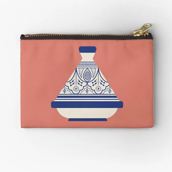 Marocchino Tagine Vector Zipper Pouches donna portafoglio calzini tasca borsa mutandine chiave moneta biancheria intima cosmetica stoccaggio denaro