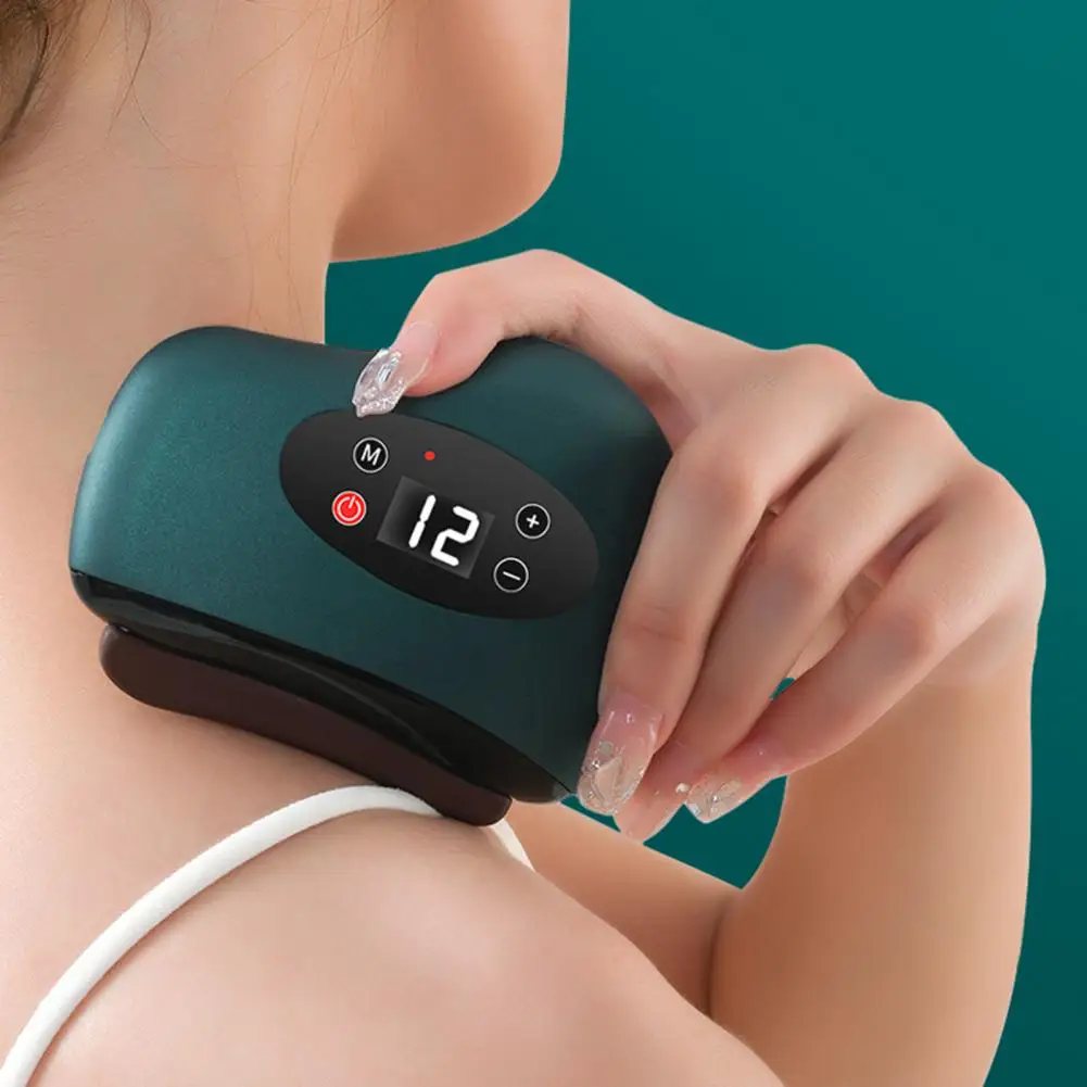 

Lightweight Gua Sha Device Electric Gua Sha Device with Red Light Therapy Adjustable Vibration Levels for Face Body Massage