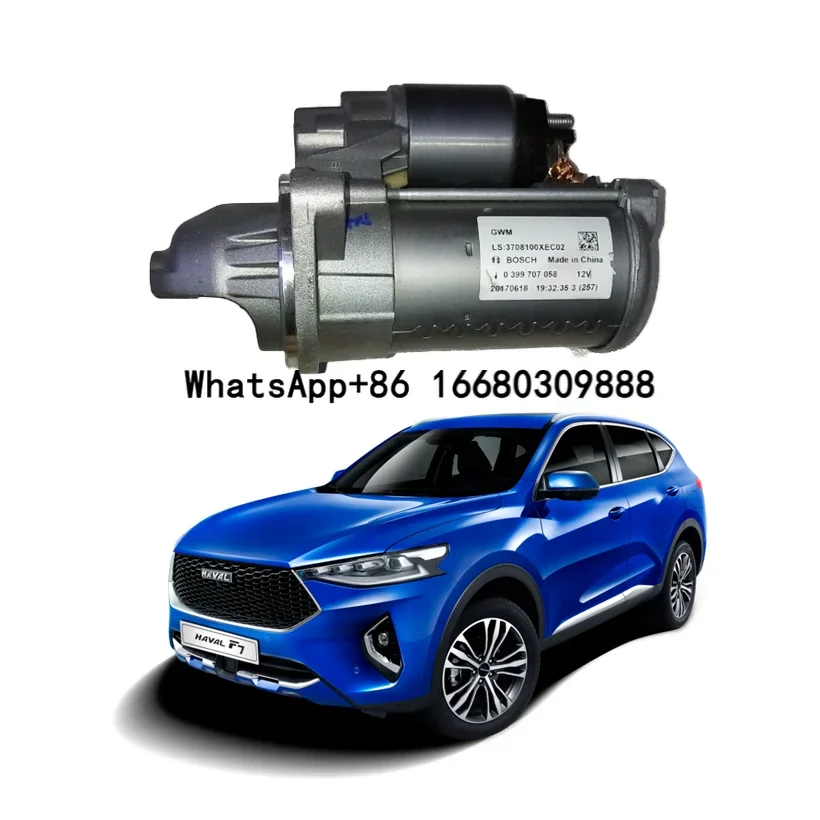 JTL1193 Original Auto Starter Assembly Assy For GWM Great Wall Haval Hover F7 F7X F5 Jolion Dargo XY H1 H2 H3 H4 H5 H6 H7 H8 H9