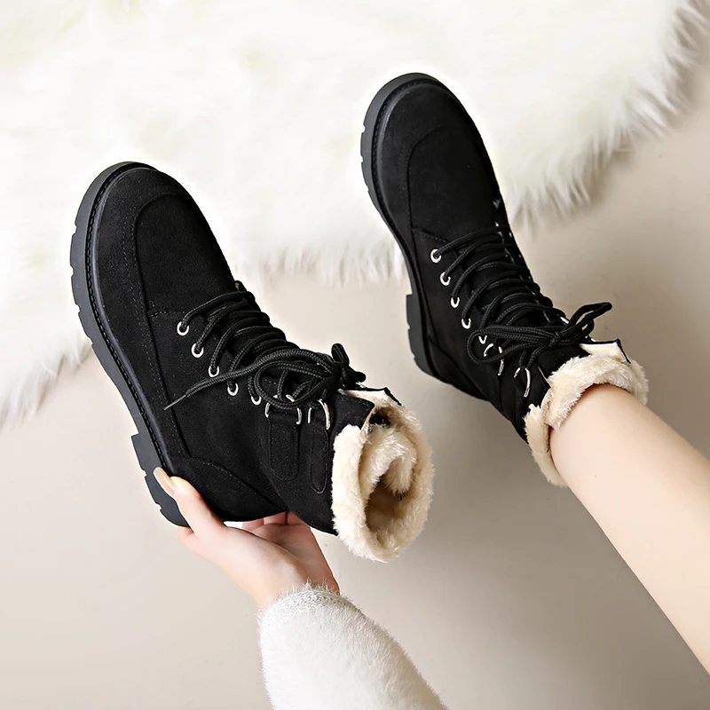 Thick Bottom Warm Comfortable Snow Boots for Women In 2023 Winter New Fashion Casual Casual Short Boots for Women’s