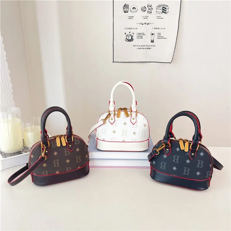 

Женская сумка премиум-класса из мягкой кожи, винтажная стильная сумка через плечо с монограммой для повседневной одежды