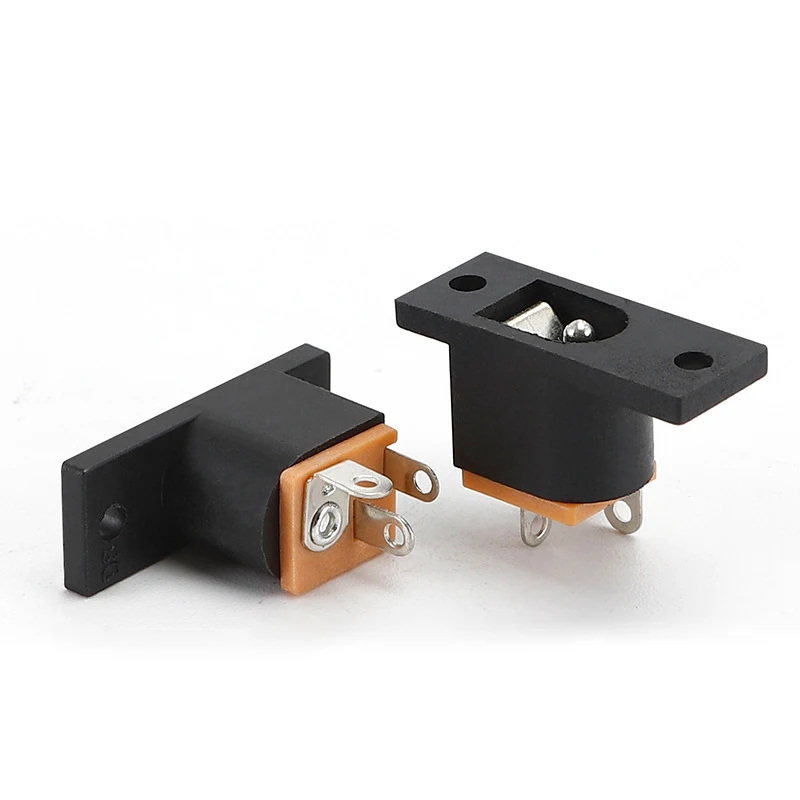 DC-019 power socket DC-019 5.5X2.1mm tripod, straight plug vertical, DC power socket