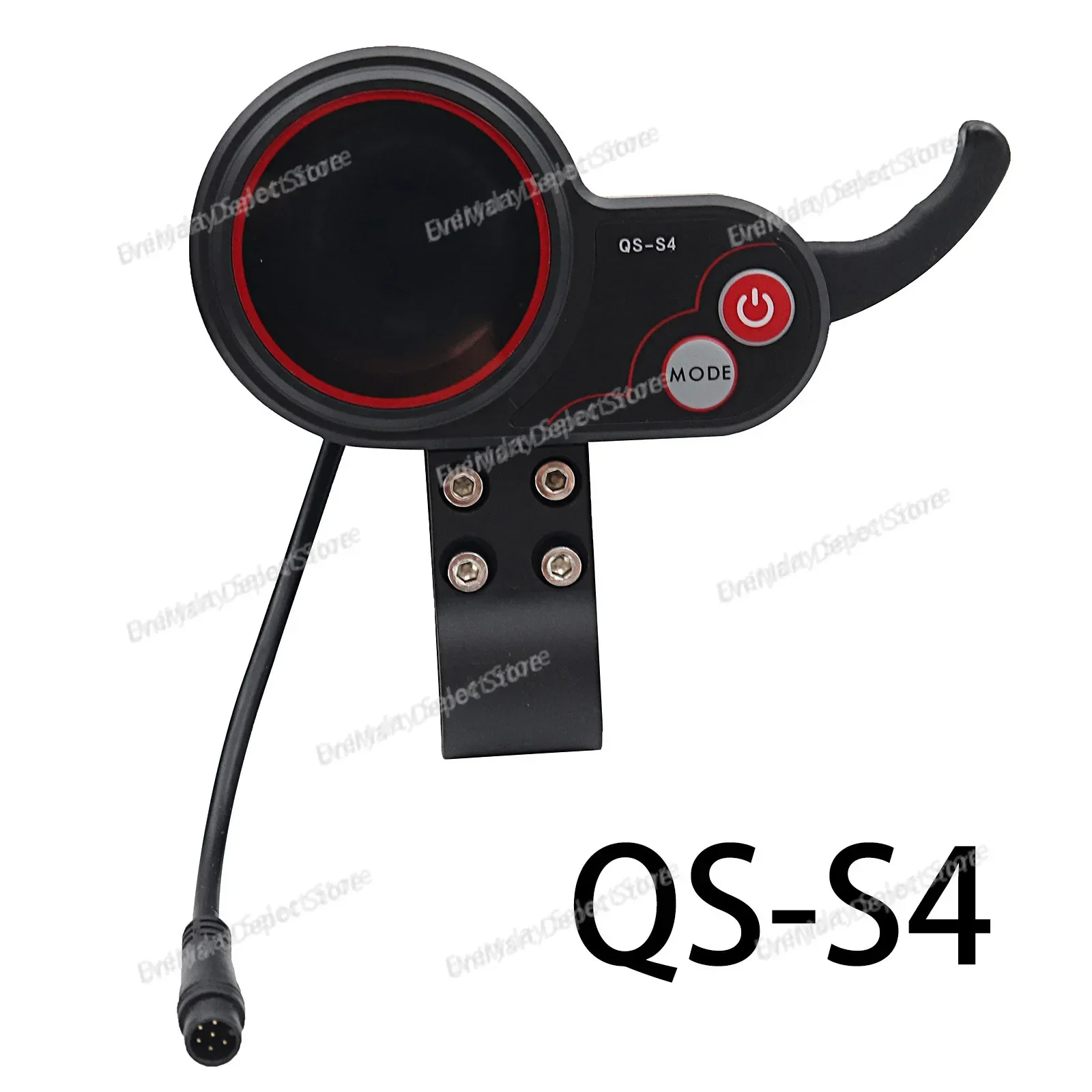 For Zero Electric Scooter Accessories 36V-72V QS-S4 6 Pin Color Screen Power Speed Display Accelerator