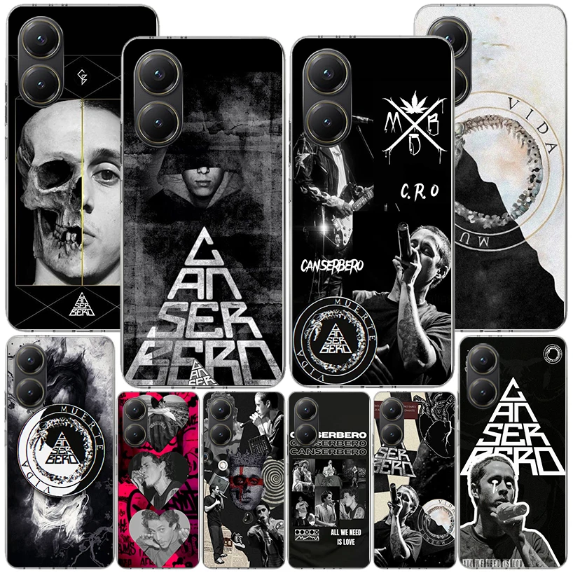 Funda de teléfono Residente C-Canserbero para Xiaomi Poco M8 X7 X6 X5 Pro M7 F7 Ultra X3 Redmi 15 15C 13 13C 12 12C 10 10C 9T
