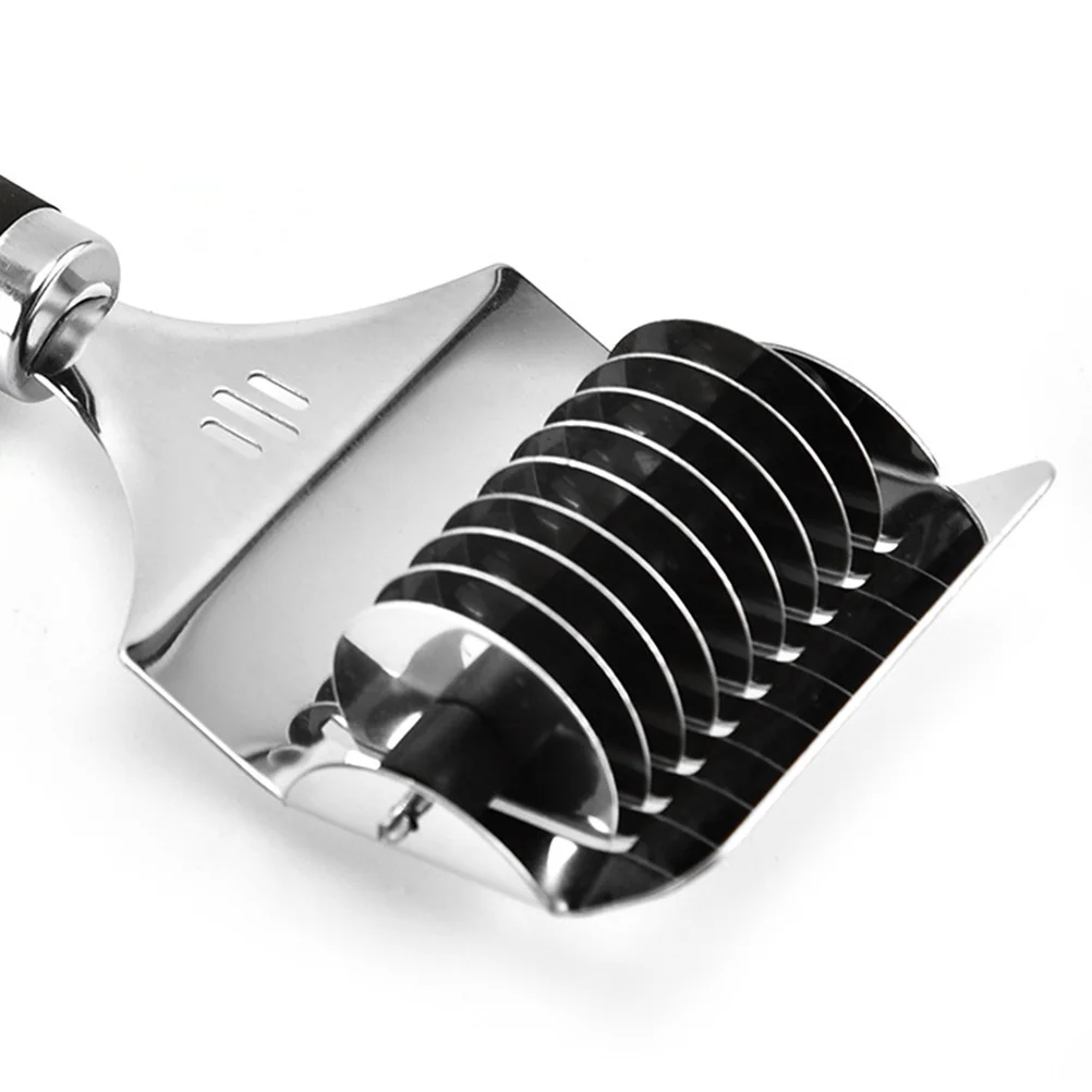 

Manual Noodle Maker Stainless Steel Blade Multi Purpose Dough Cutter For Kitchen Baking Herb Garlic Ginger Chopper Roller