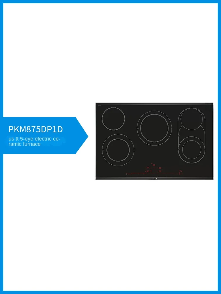 For Household Induction Cooker Pkm875dp1d Embedded High-Power Five-Eye Long Electric Stove