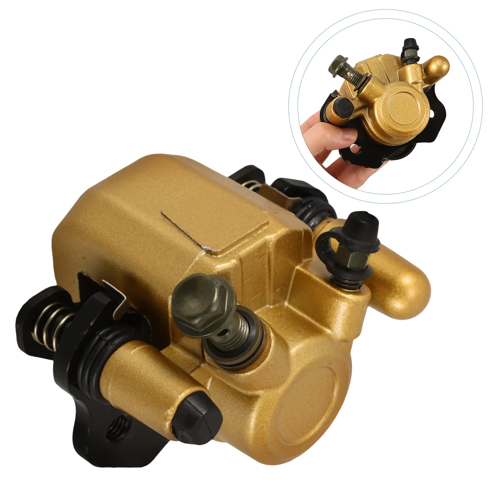 

Atv Brake Caliper Replacement Left Disc Brake Caliper for 50cc 110cc 125cc Models Enhanced Safety Performance Hydraulic